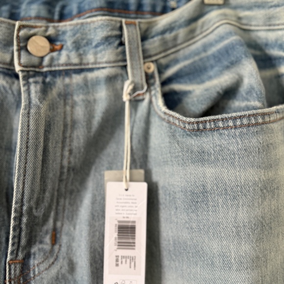 Outerknown SEA Jeans Drifter Tapered Fit Mens 36x34 Light Wash NEW - Picture 2 of 5